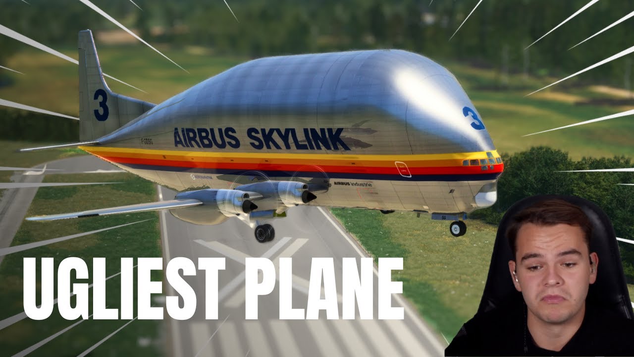 Don't Fly The Super Guppy In SEVERE CROSSWIND!