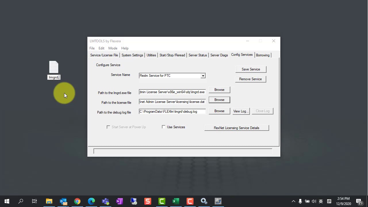 How to replace the LMADMIN license server with LMGRD