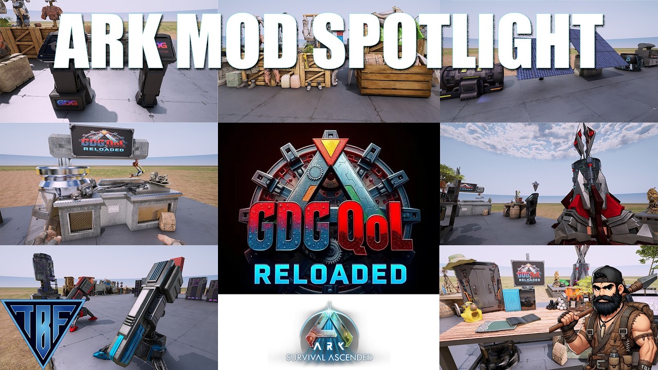 GDG QOL RELOADED | This mod has everything! Ark Survival Ascended Mod Spotlight