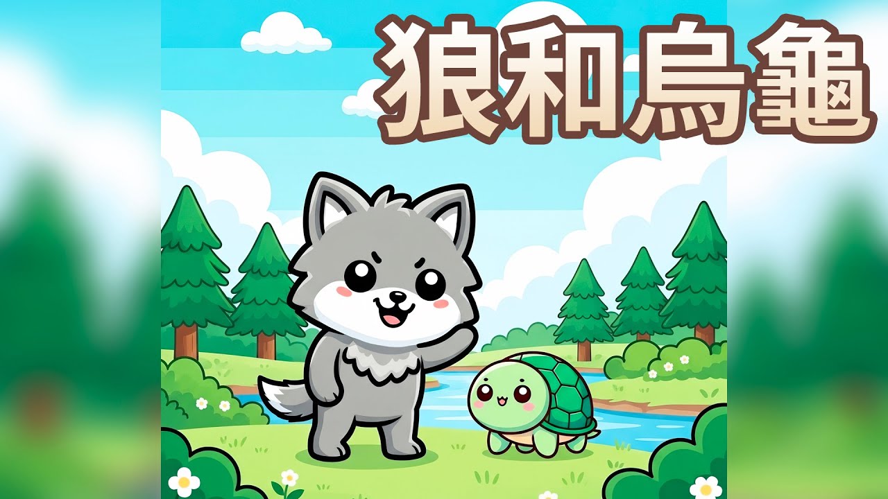 【 佳佳老師說故事 】EP232《 狼和烏龜 》｜兒童故事繪本｜幼兒睡前故事