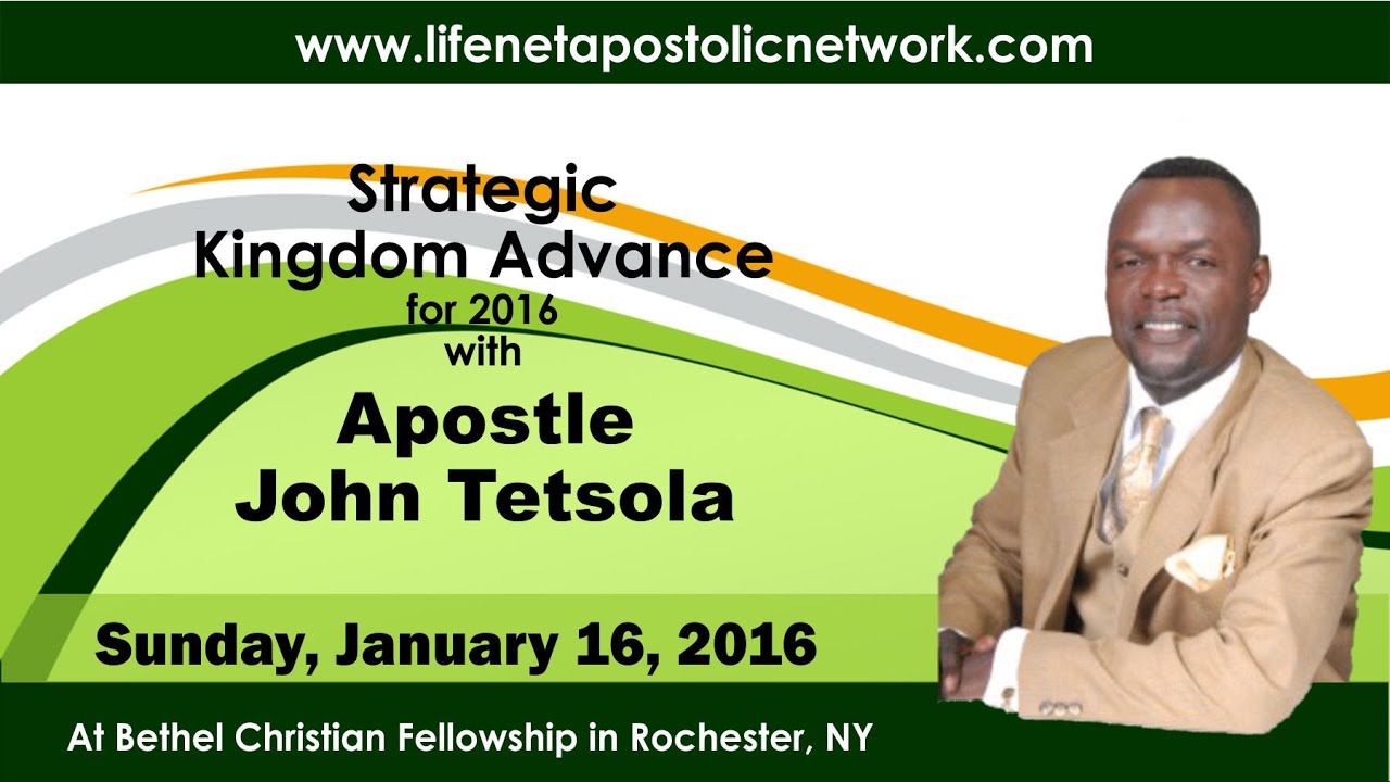 LifenetNY presents John Tetsola - Jan 17, 2016 at BethelRoc