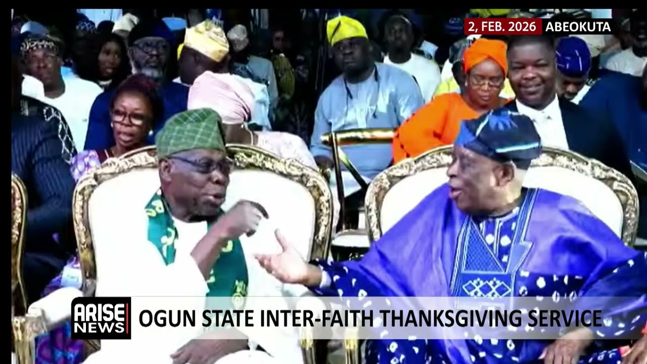 OGUN STATE INTER-FAITH THANKSGIVING SERVICE 