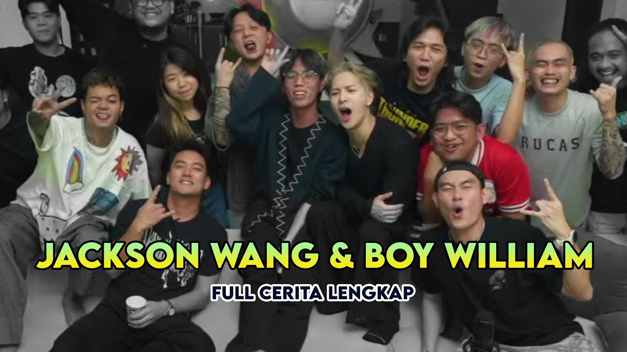 JACKSON WANG got7 Meets The BIGGEST Streamer in INDONESIA @ybrap