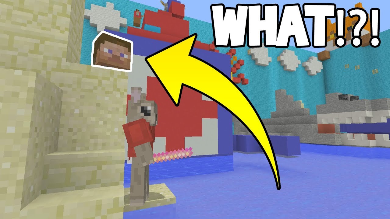 TROLLING AS A MOB HEAD IN HIDE AND SEEK! (Minecraft Xbox)