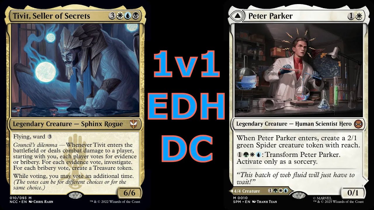 Tivit v Peter Parker 1v1 EDH | Duel Commander (S1 E13)