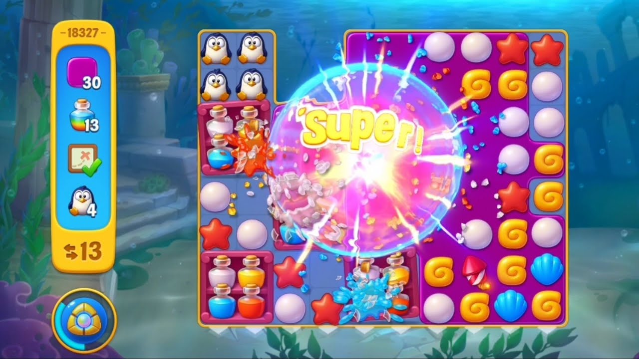 Fishdom 18327 Level - NO 💣 🧨 💥 