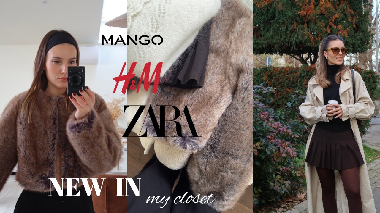 NOVO u garderoberu- fashion haul: H&M, Mango, Zara, Sezan | Nina Pajovic