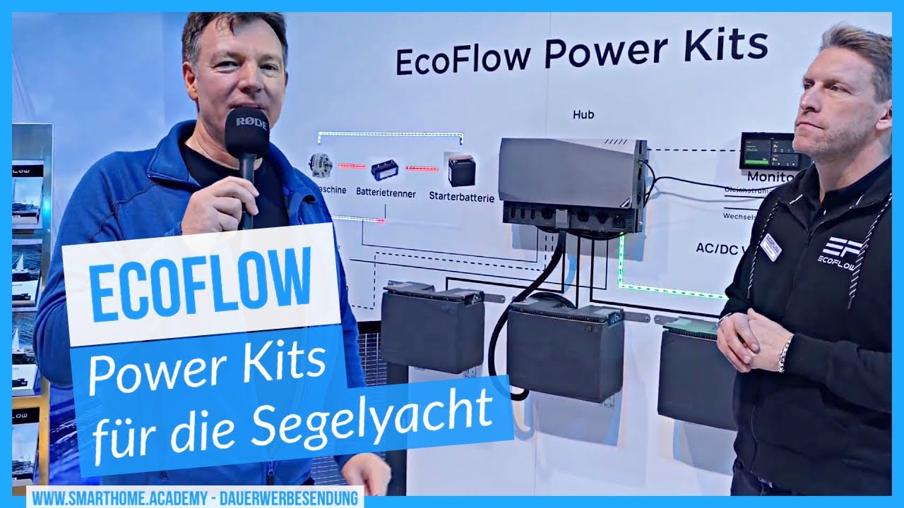 EcoFlow 🔋Power Kits für ⛵️Yacht, Karavan & Zuhause. #BOOT2023