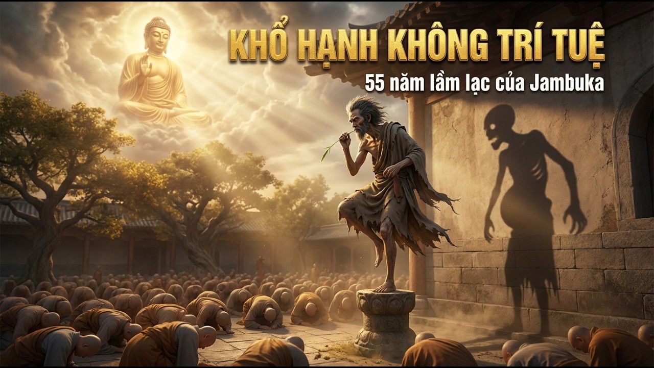 55 Năm Ăn Bằng Đầu Ngọn Cỏ Vẫn Không Thành Đạo: Sự Thật Chấn Động Về Đạo Sĩ Jambuka