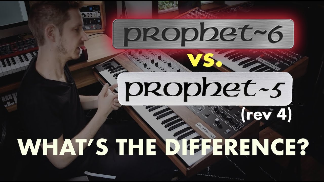в чем разница между переизданием Prophet 5 и Prophet 6?