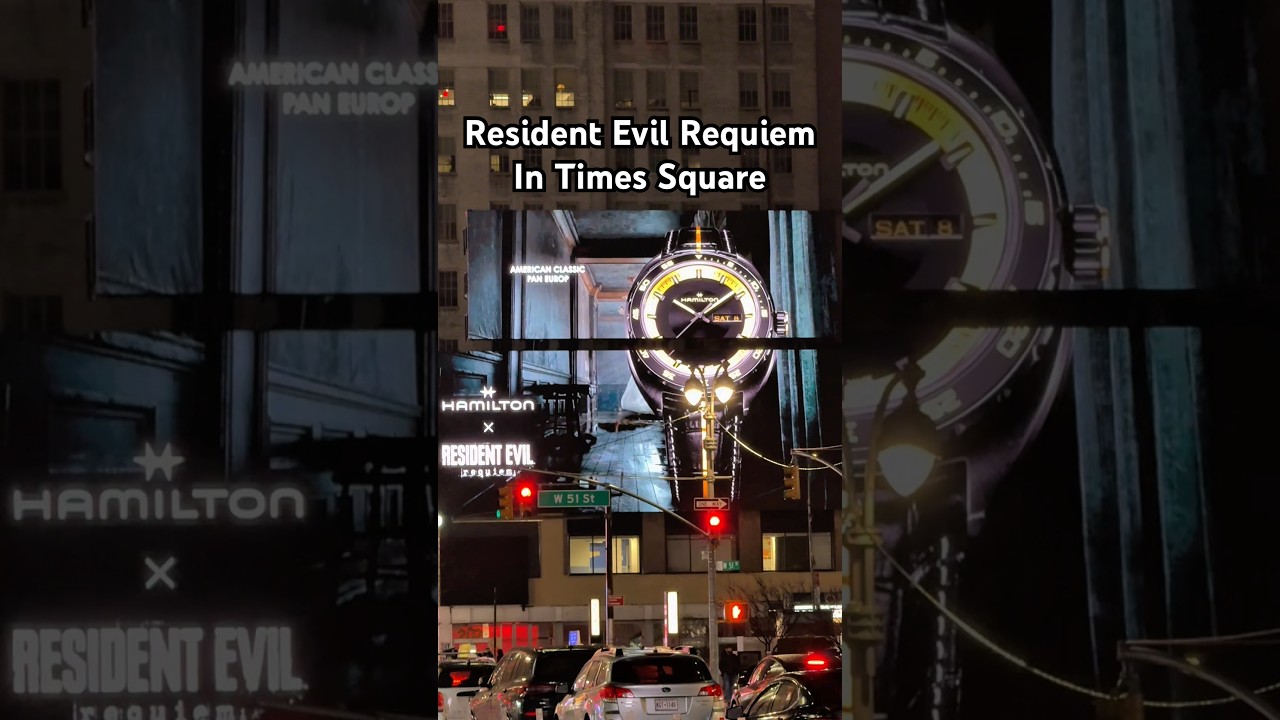 I wanted all the screens to show Resident Evil Requiem! #residentevil #residentevilrequiem #capcom