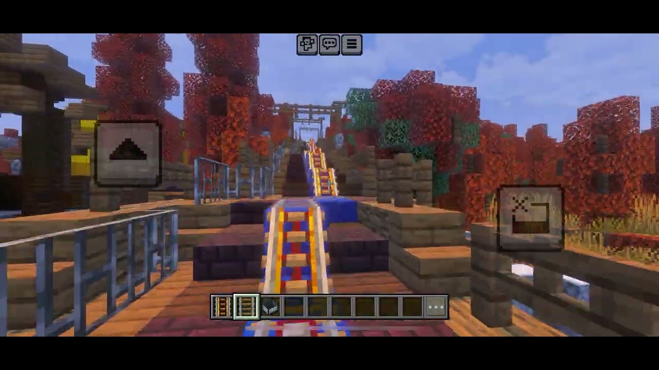 Minecraft Disneyland Goofy’s Sky School and Grizzly River Run