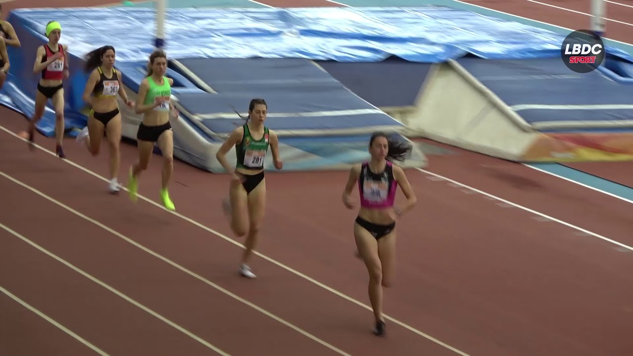 1.500m Mujeres Final B - Reunión Pista Cubierta Gallur 2021