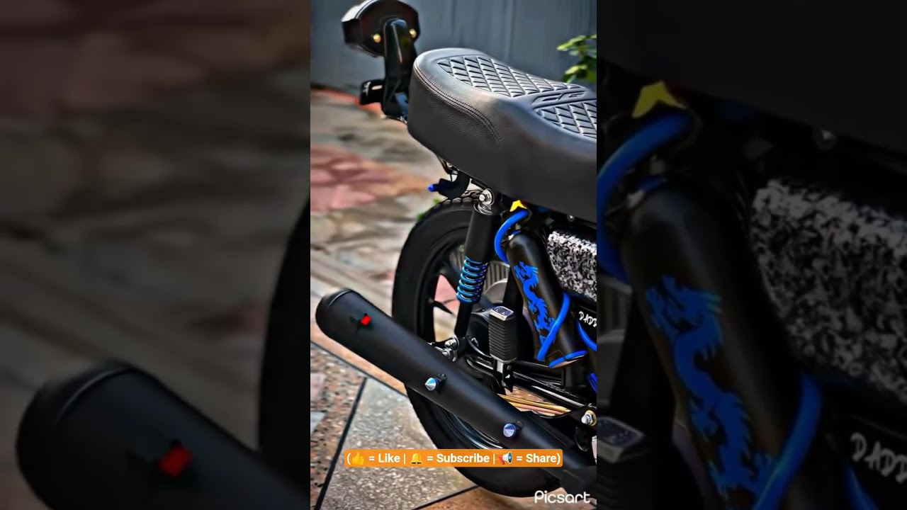 Honda CG 125 2026 | Black Modified Beast | New Look 🔥💯