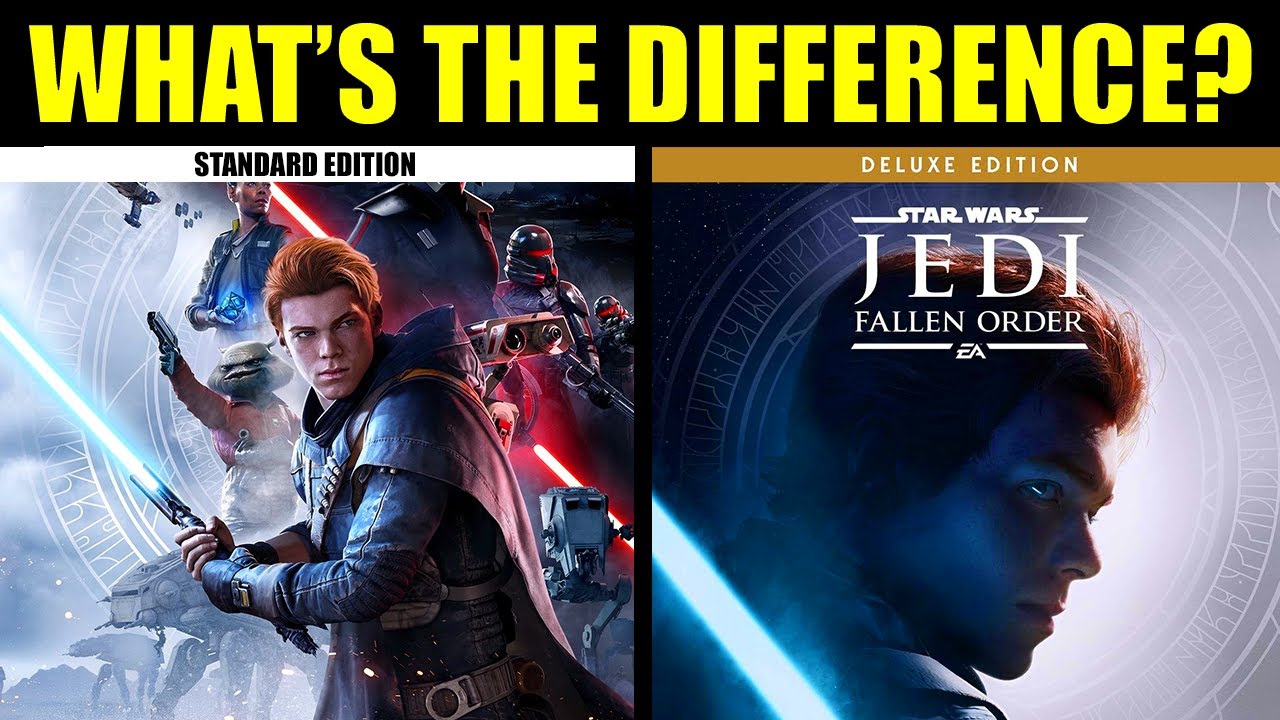 Star Wars Jedi: Fallen Order Standard vs Deluxe Edition