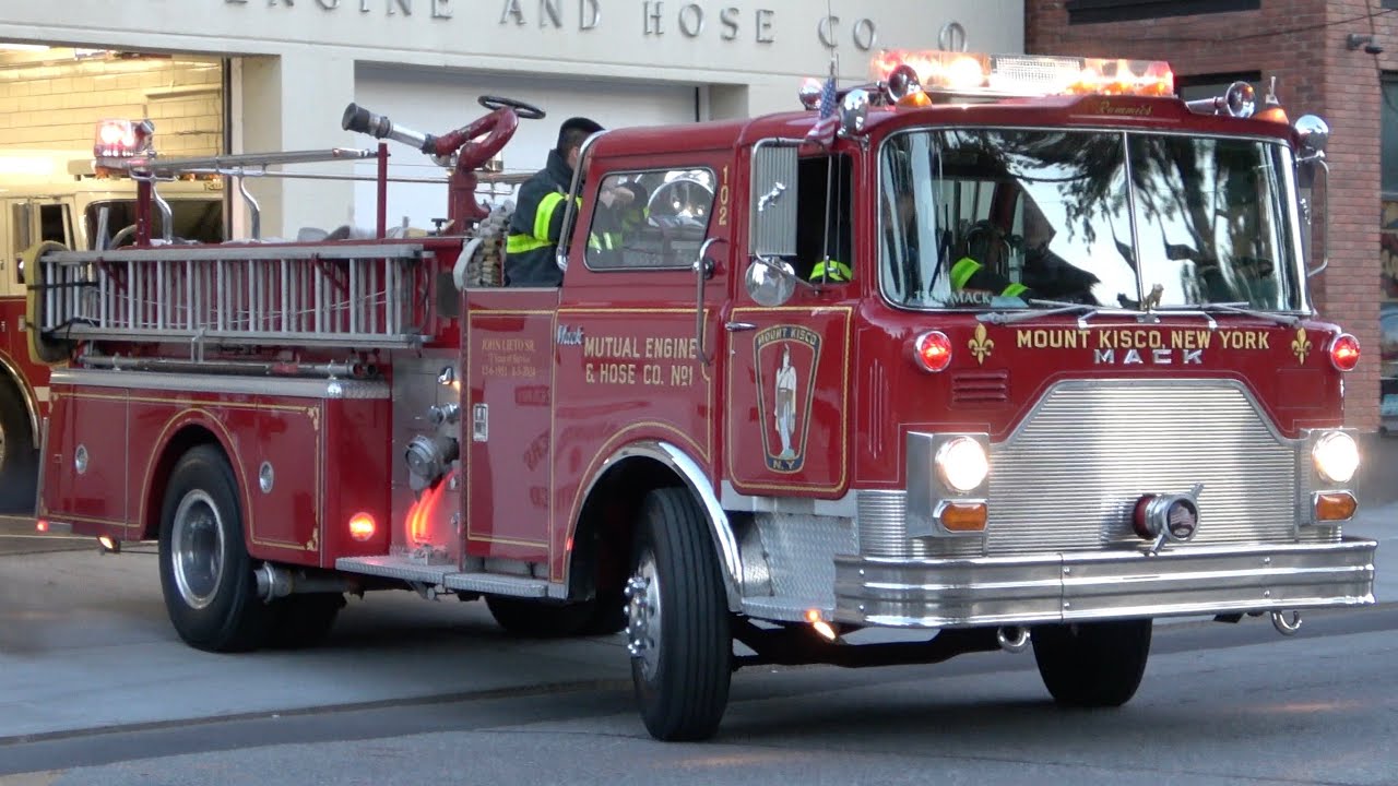 Mount Kisco FD Car 228-12 (Using Utility 228) & Engine 102 Responding