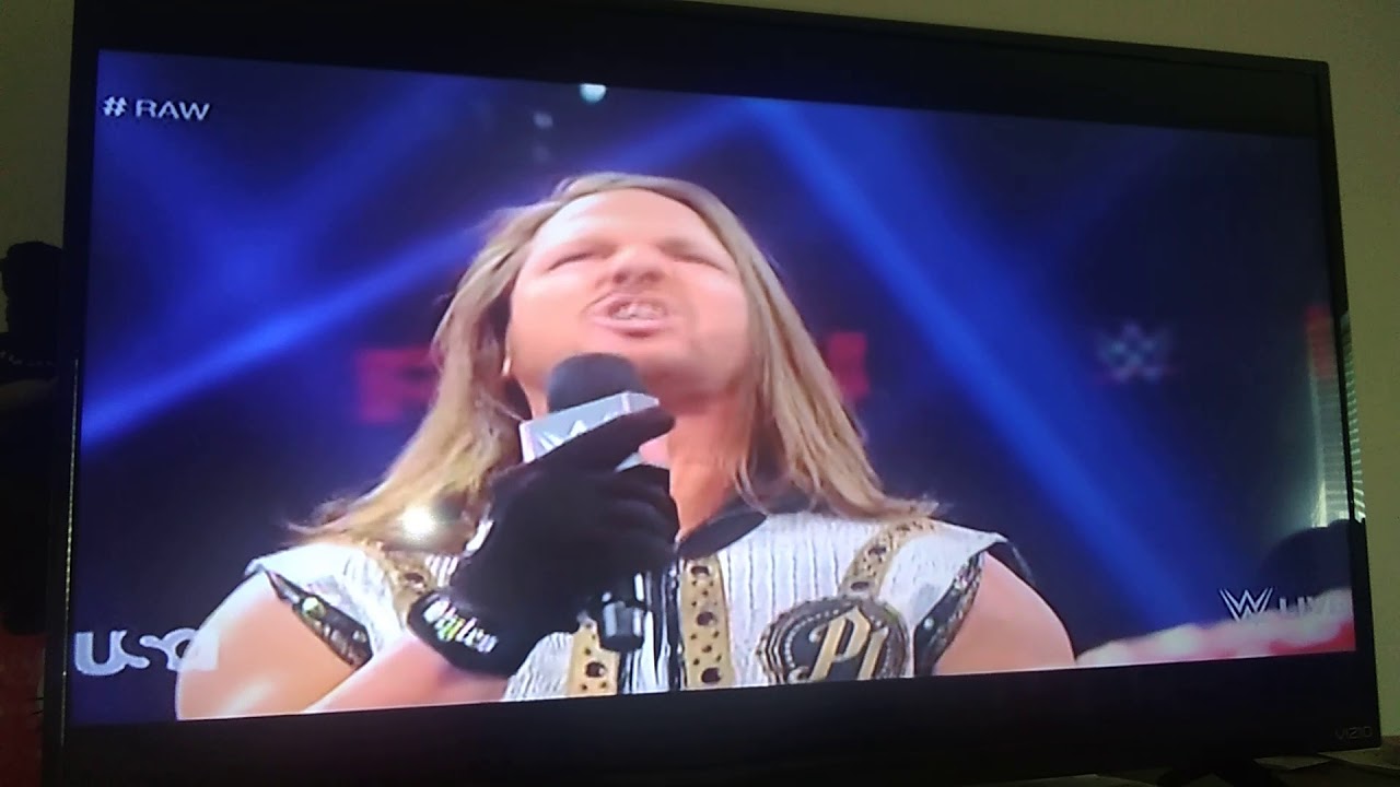 smackdown live was the house that aj styles built