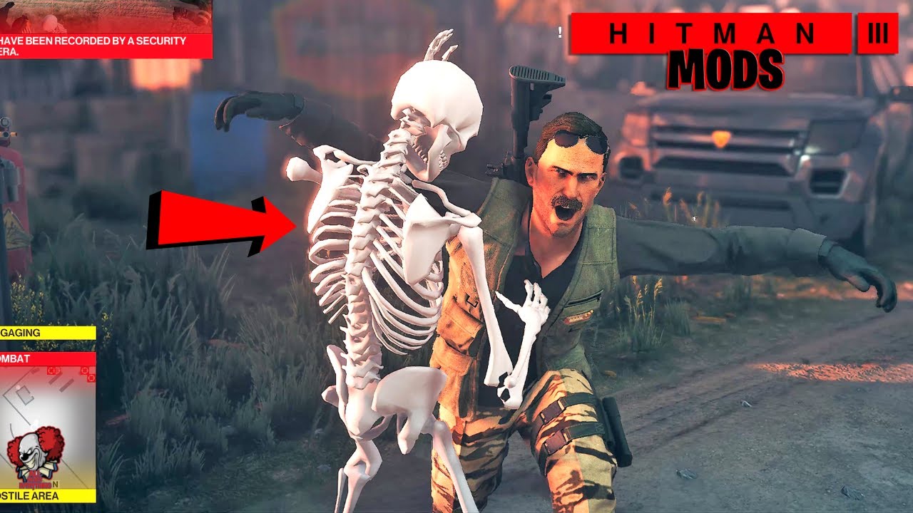 Skeleton Suit 47 || Hitman 3 Mods || 2022