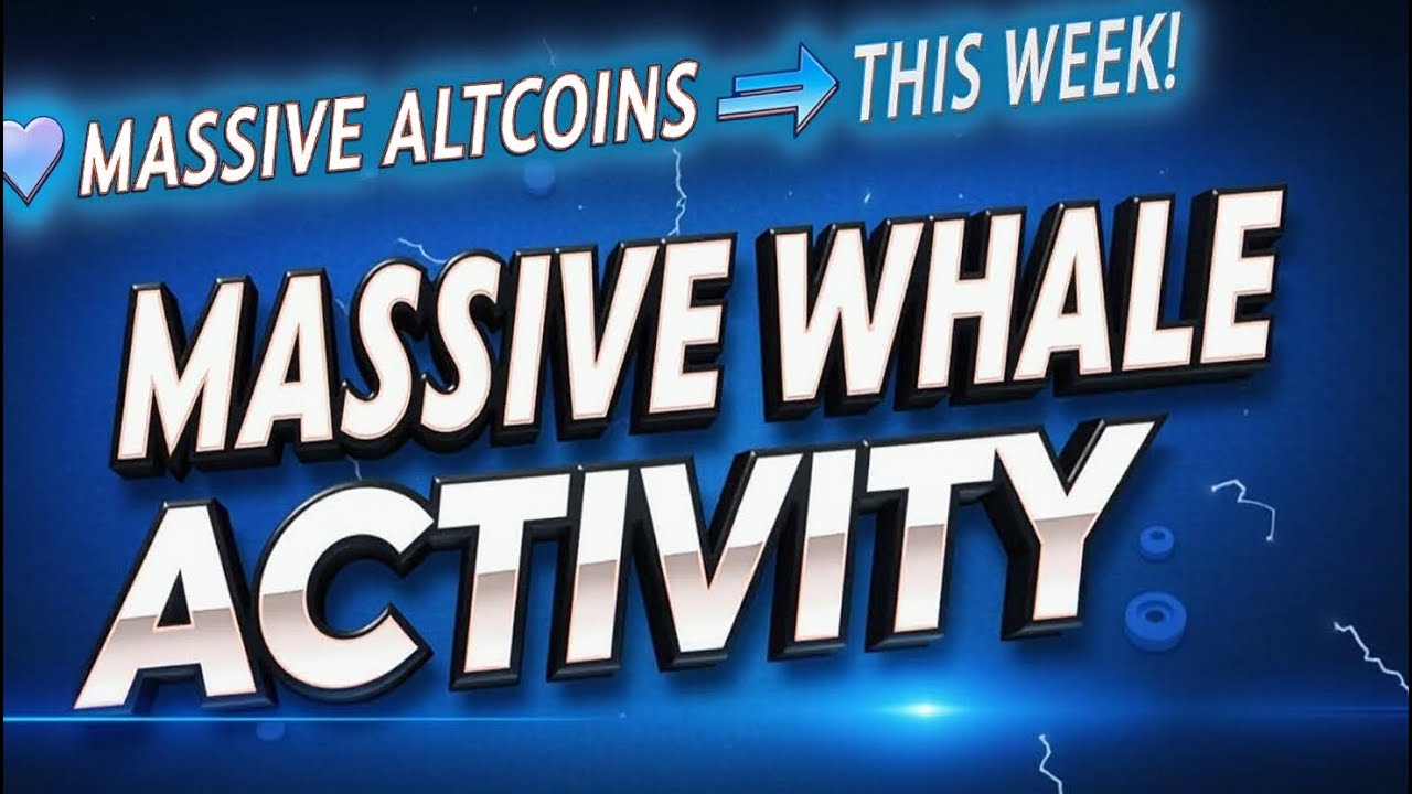 Top 10 Altcoins with MASSIVE Whale Activity This Week! #shorts #shortsfeed #crypto #cryptotrading