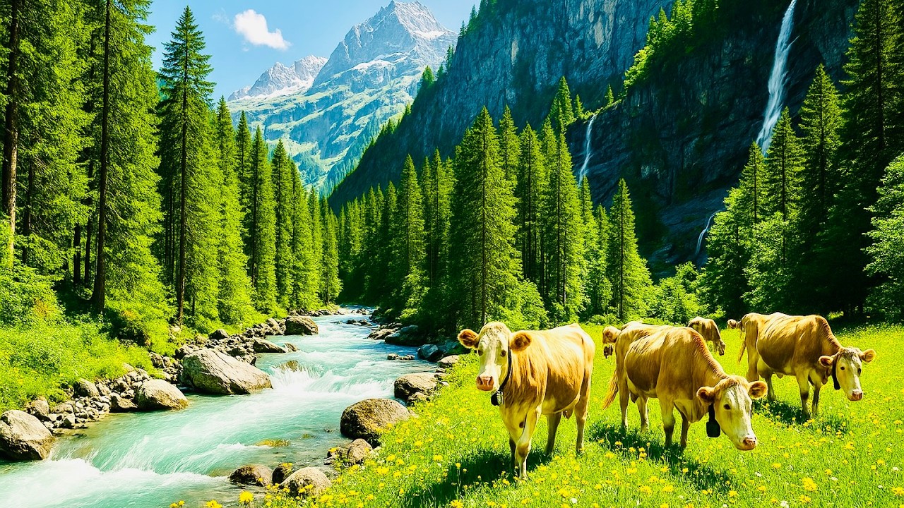 Breathtaking and Beautiful Places in Switzerland 🇨🇭 | Scenic Walking Tour