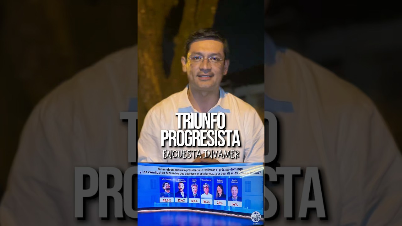 TRIUNFO PROGRESISTA - ENCUESTA INVAMER