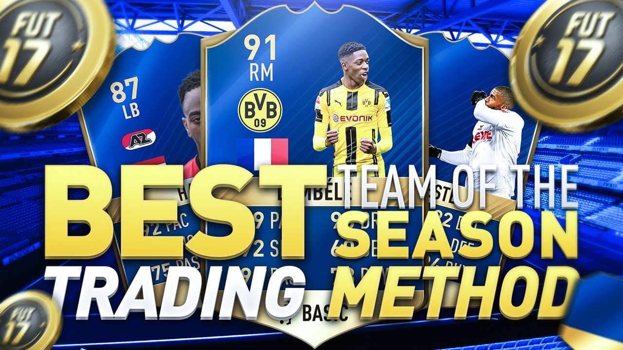 HOW TO MAKE EASY COINS DURING TOTS WITH TEAM OF THE SEASON CARDS! | TRADING TIPS | FIFA 17