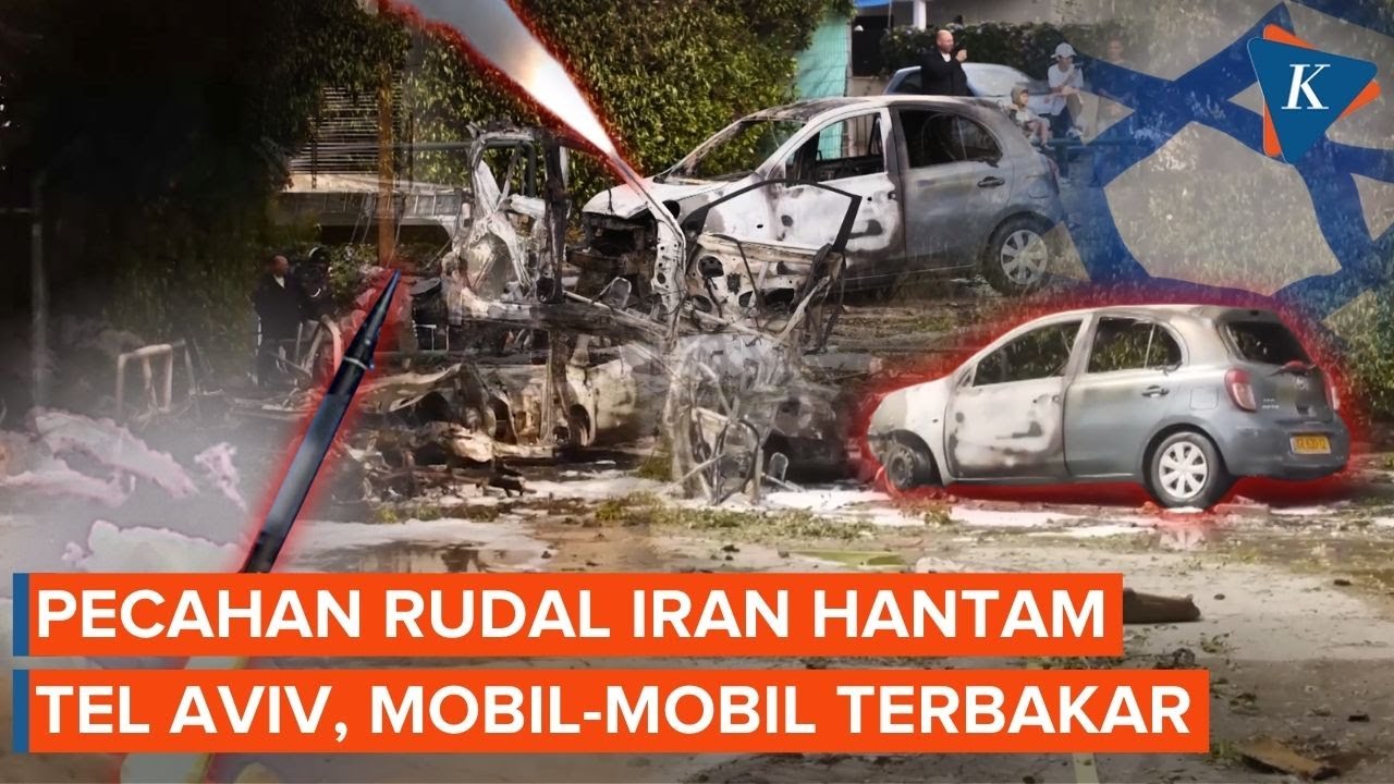 Kondisi Israel Terkini, Serpihan Rudal Iran Hantam Tel Aviv