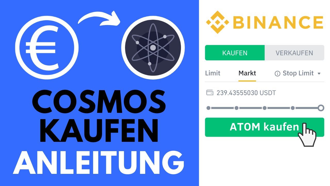 Cosmos (ATOM) kaufen Anleitung ✅ Schritt-f&uuml;r-Schritt