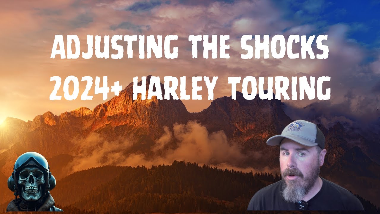 Adjusting the Shocks on  2024+ Harley Davidson Touring