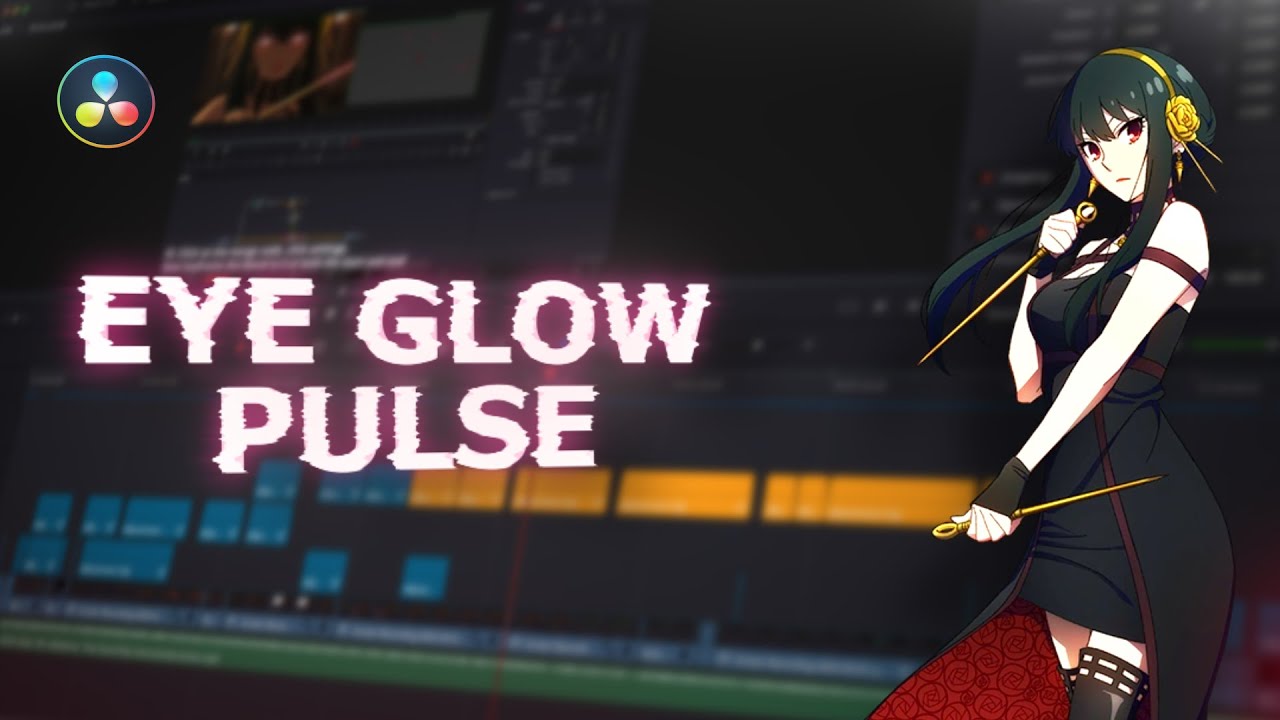 || EYE GLOW PULSE EFFECT || Tutorial || Da Vinci Resolve||