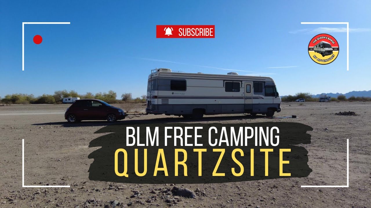 Hi Jolly Campground BLM Quartzsite, AZ After The Crowd Left