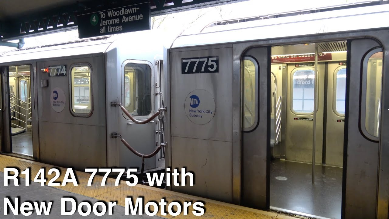 ⁴ᴷ R142A 7775 with New Linear Induction Door Motors