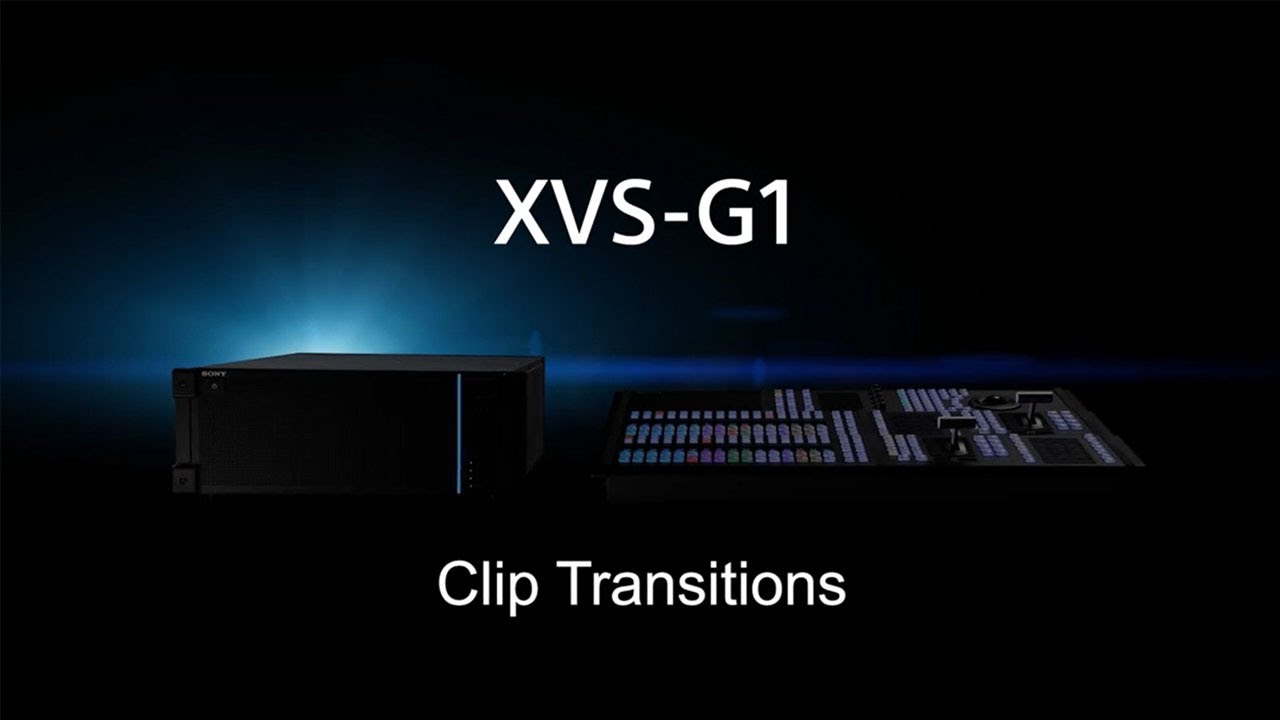 Animated Wipe/Clip transition for Sony XVS-G1