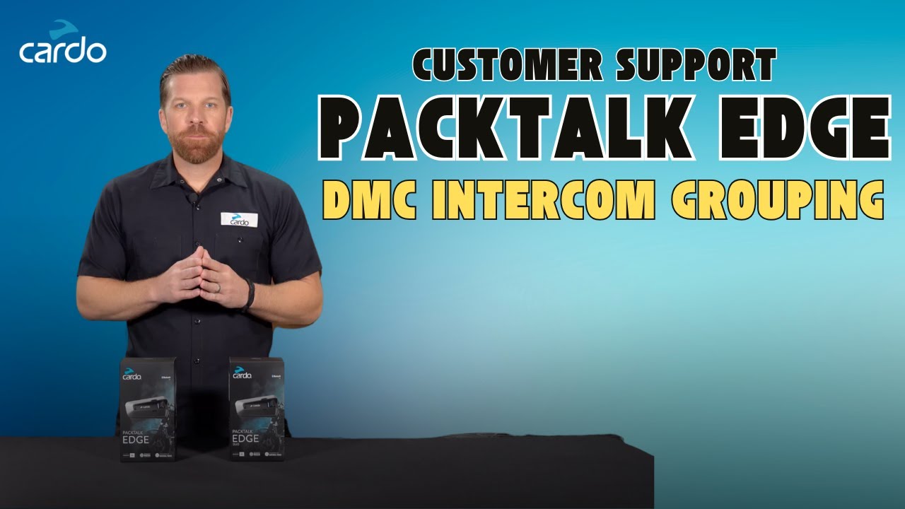Packtalk Edge DMC Intercom Grouping: Customer Support Edition