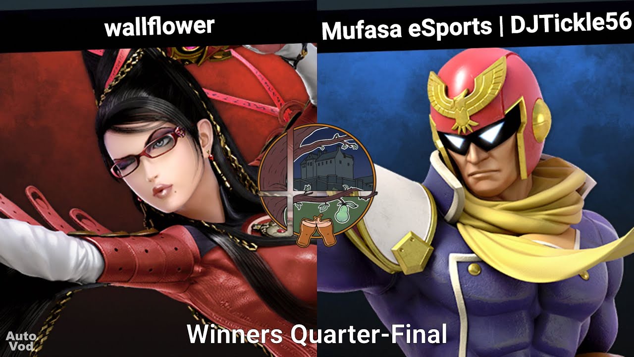 wallflower (Bayonetta, Peach) vs Mufasa eSports | DJTickle56 (Captain Falcon) - Tavern Brawl 34