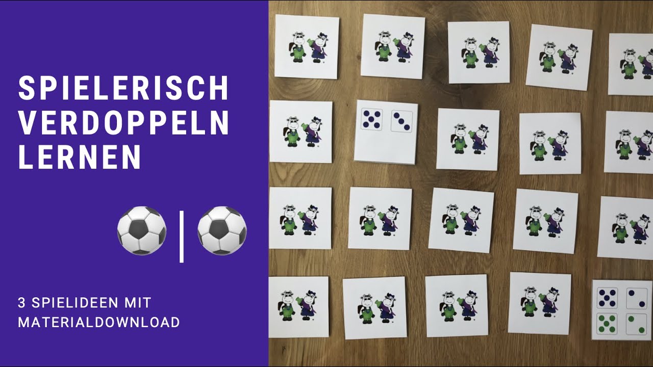 Verdoppeln (1. Klasse) - Spiel 1 - 3