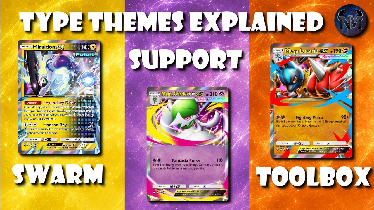 Темы молнии, психических и боевых атак в Pokémon TCG Pocket