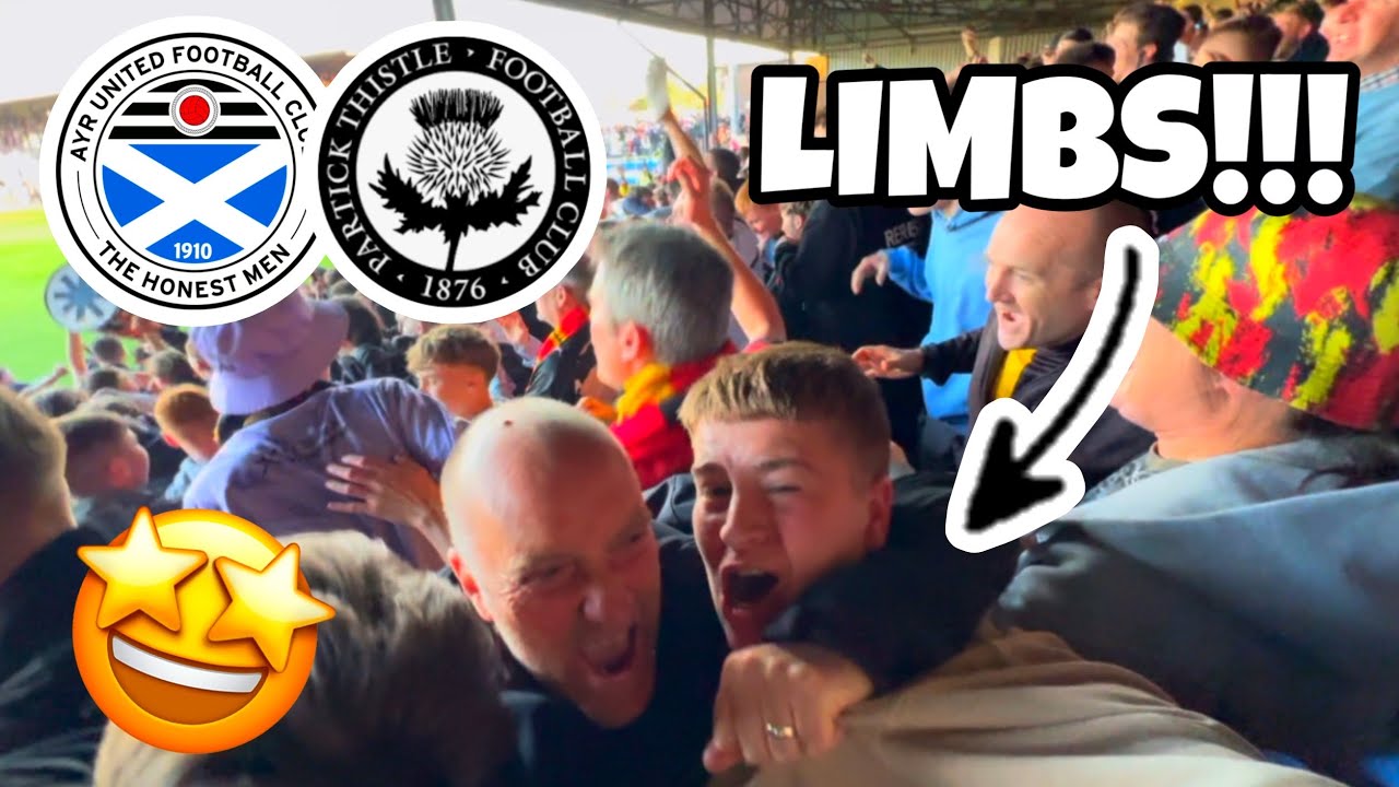 LIMBS AS PARTICK THISTLE WIN IN AYR! 🧨