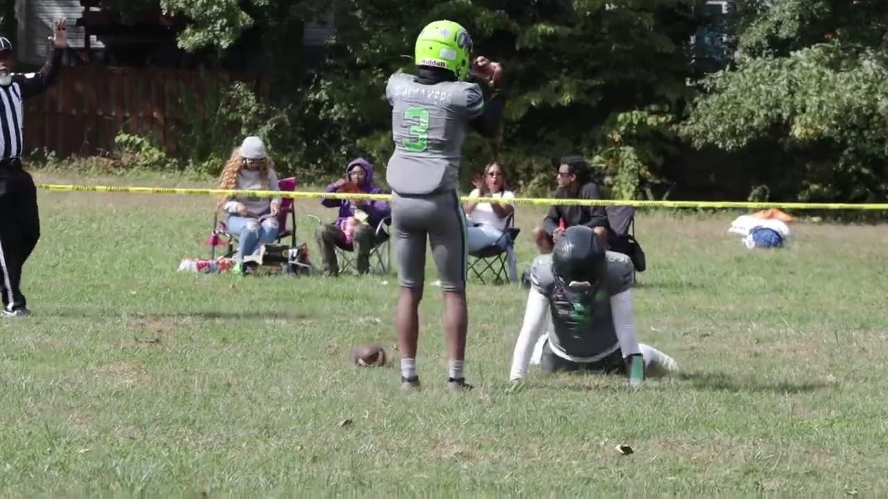 Emmanuel Freeland Jr. Unbelievable one hand catch and Celly class of 2033 
