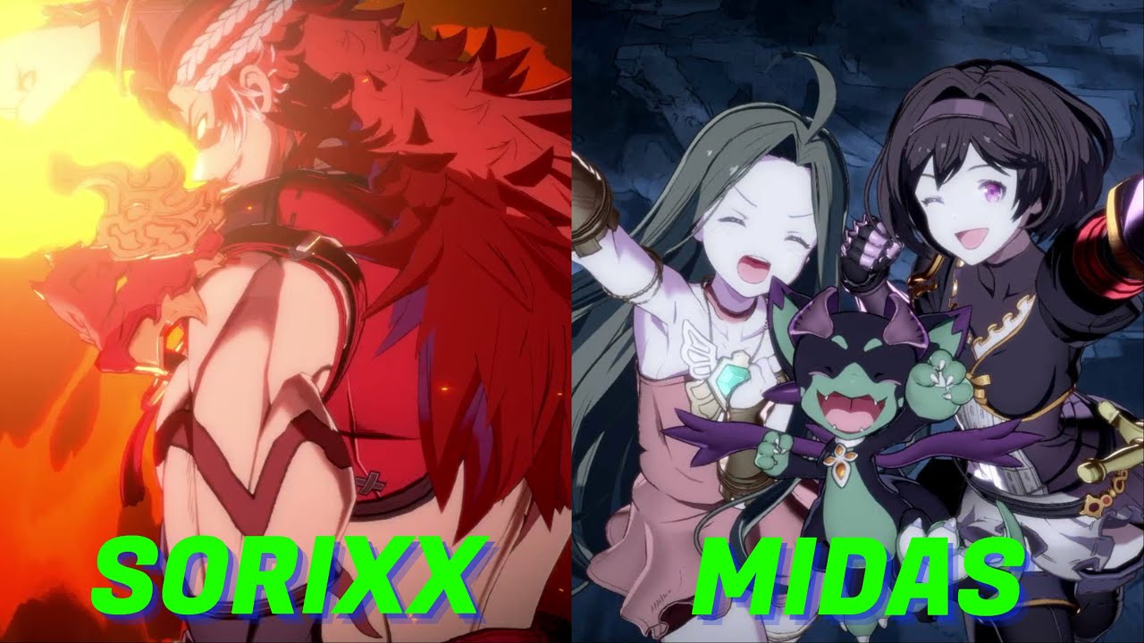 GBVSR High Level Gameplay Sorixx Wilnas VS Midas EX Djeeta