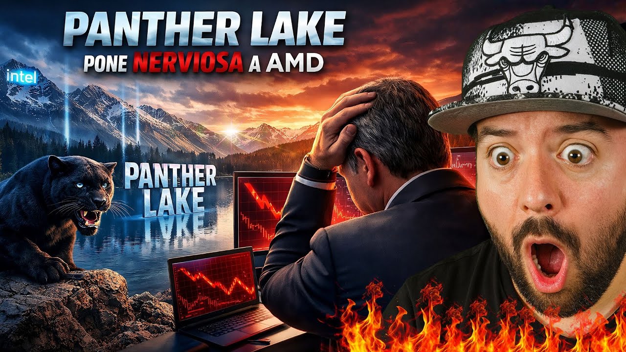 PANTHER LAKE PONE NERVIOSA A AMD