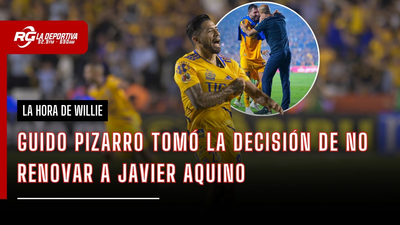 GUIDO PIZARRO TOM&Oacute; LA DECISI&Oacute;N DE NO RENOVAR A AQUINO | LA HORA DE WILLIE