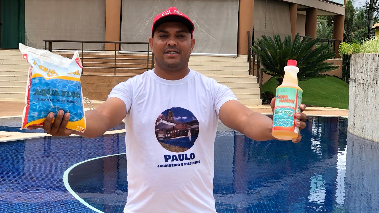 Como usar o Clarificante x Sulfato de alumínio para fazer a decantação…