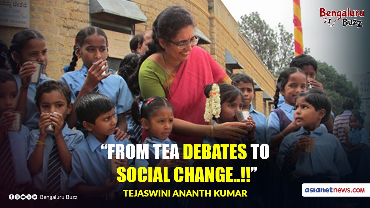 From Tea Debates to Social Change..!! | Tejaswini Ananth Kumar  | Bengaluru Buzz