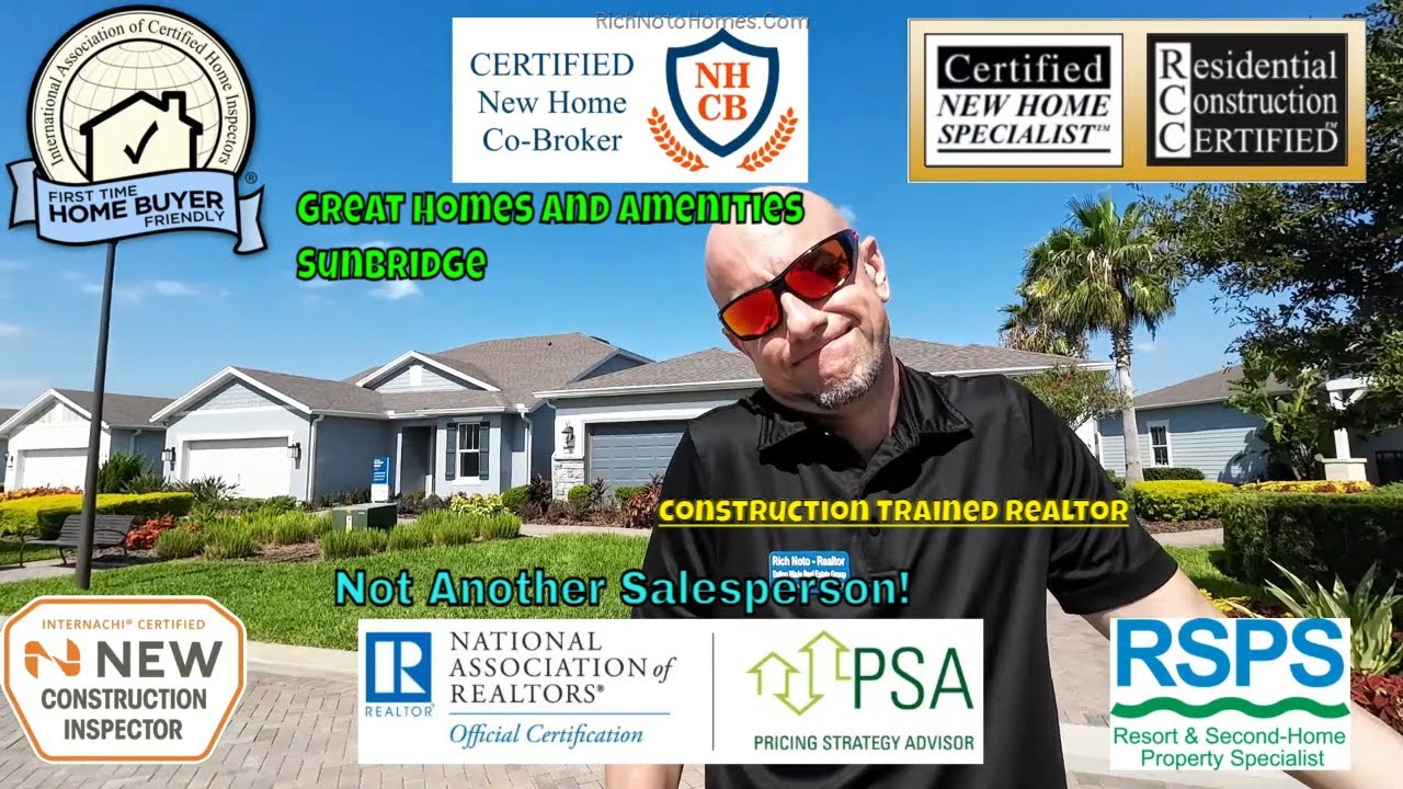 Del Webb Sunbridge: Prosperity Model in ST Cloud | New Construction Realtor Rich Noto | Build Right