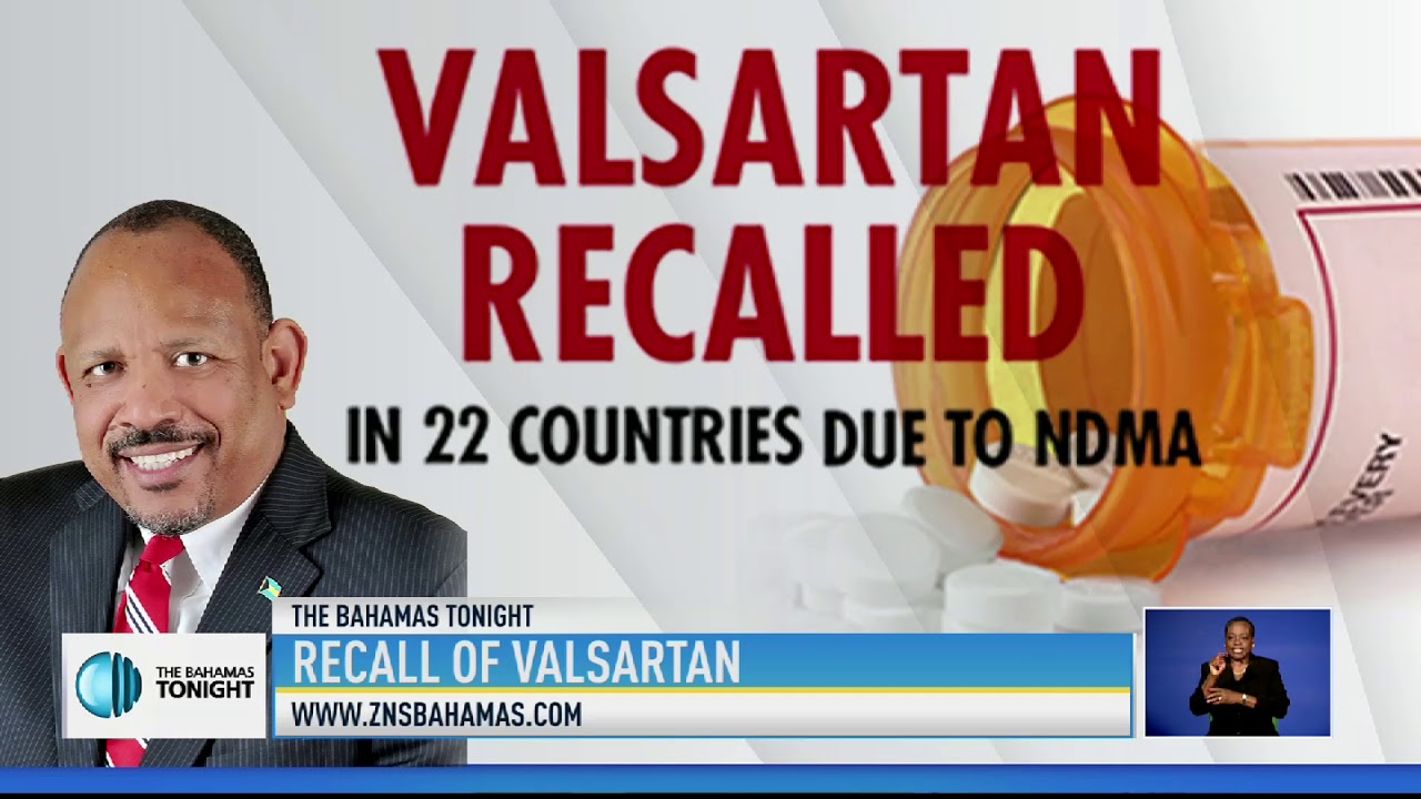 RECALL OF VALSARTAN