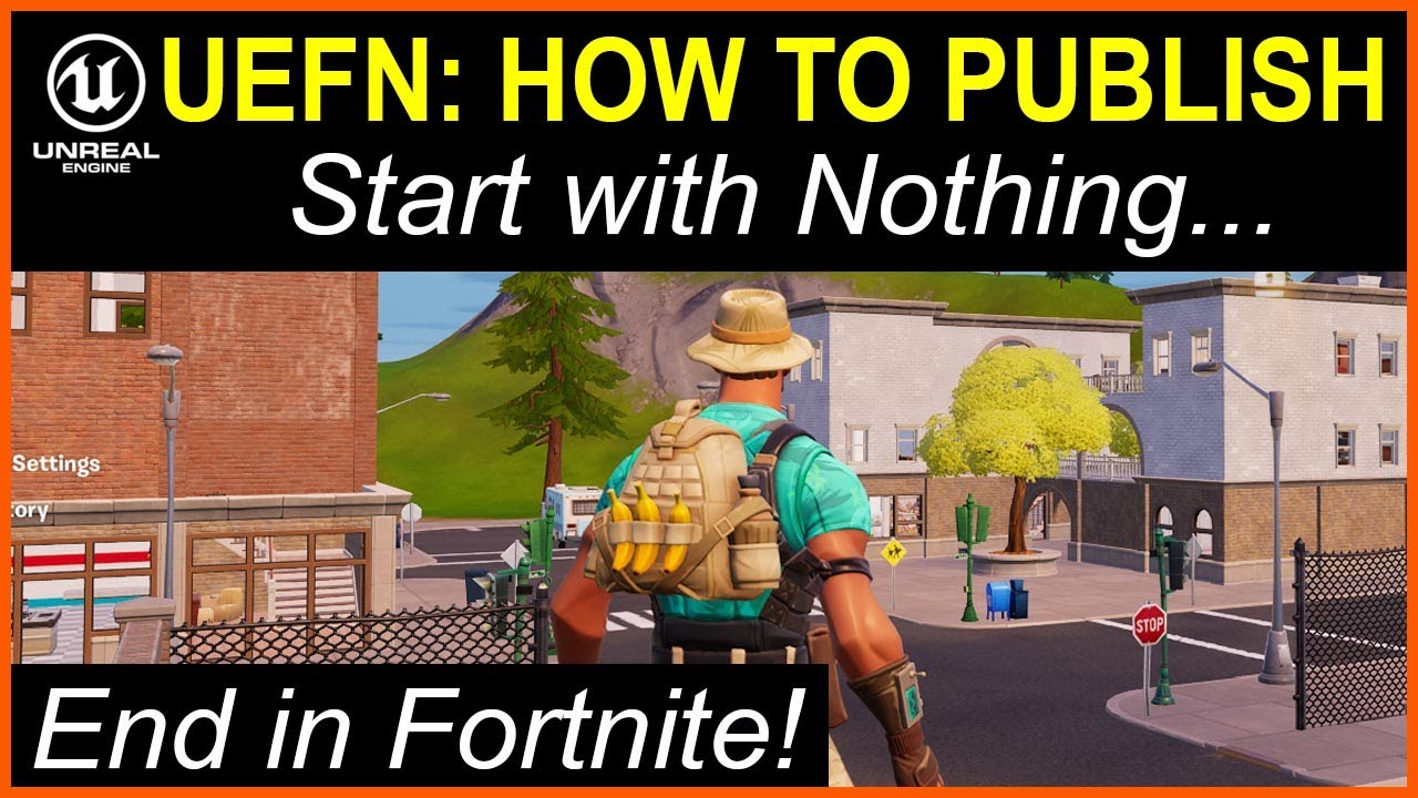 Publish your first (simple) game in Fortnite today using UEFN and Creator Portal. #uefn