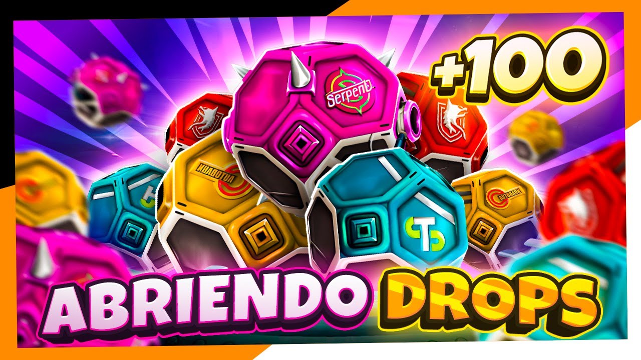 ABRO MAS DE 100 DROPS - ROCKET LEAGUE