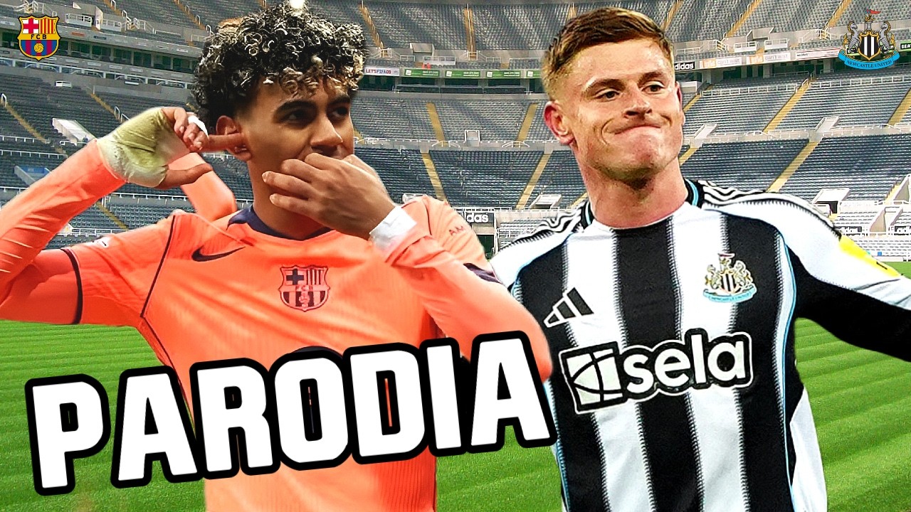 Canción Newcastle vs Barcelona 1-1 (Parodia Bomba Estéreo - To My Love)