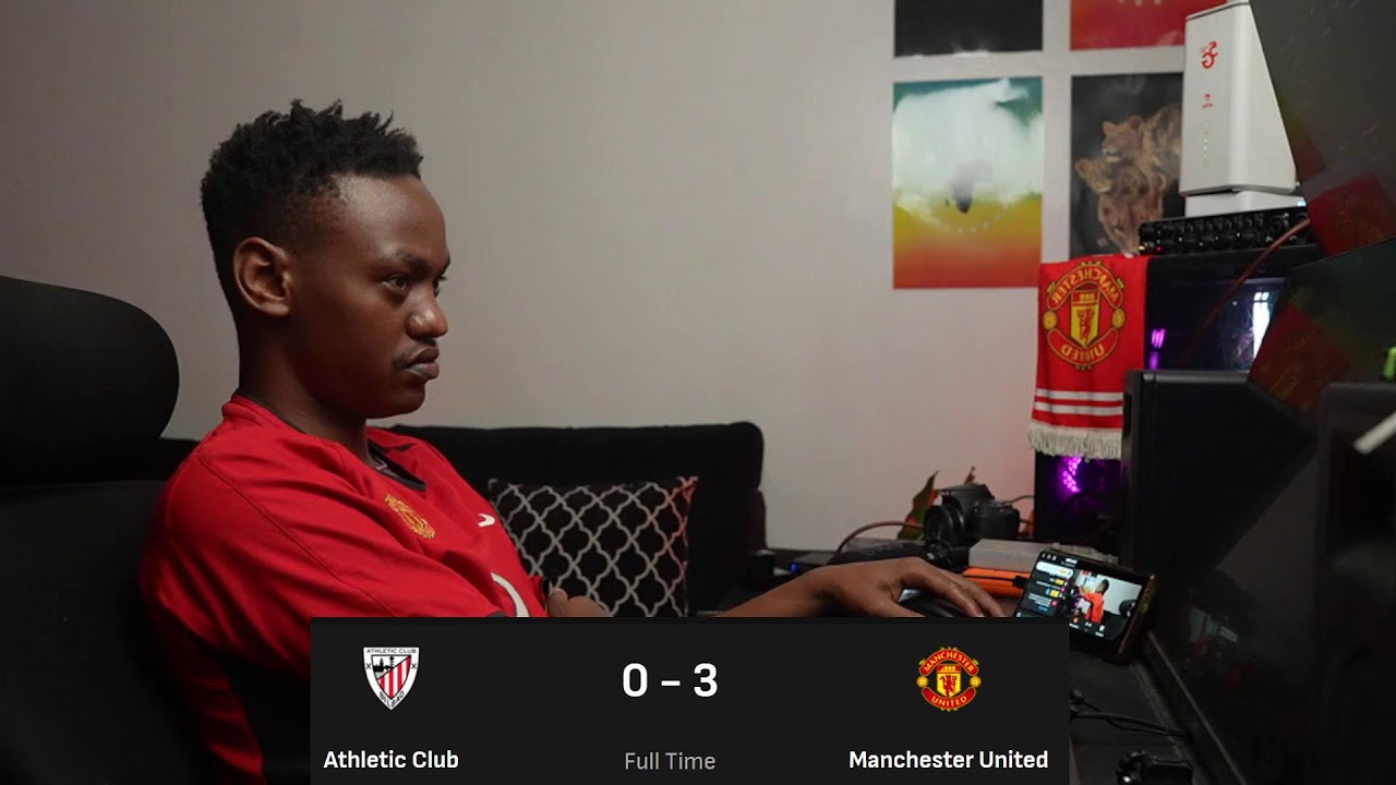 ATHLETIC BILBAO VS MANCHESTER UNITED 1ST LEG EUROPA LEAGUE